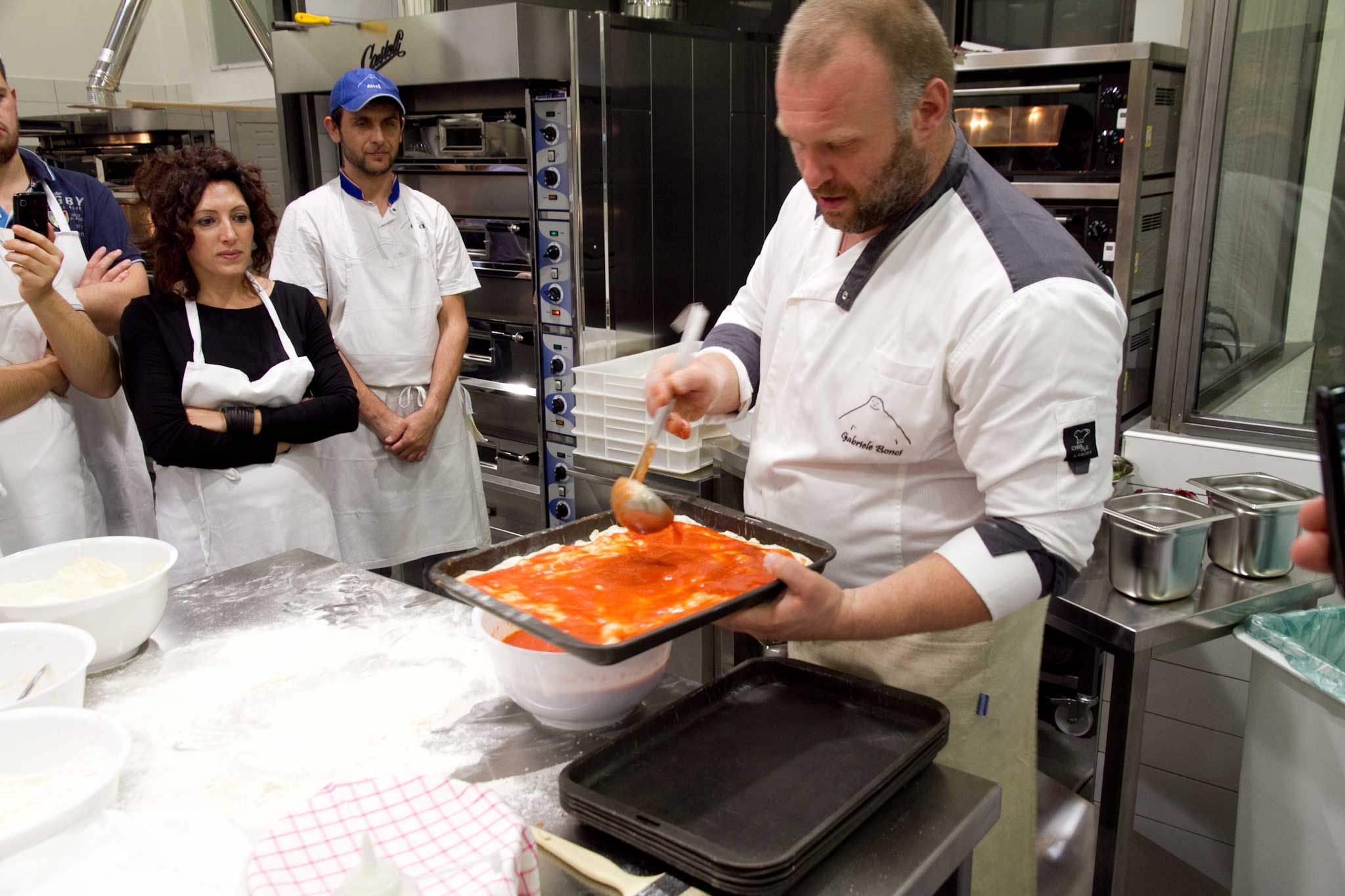 Bonci e il pomodoro sulla pizza