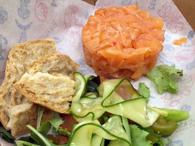 tartare di salmone