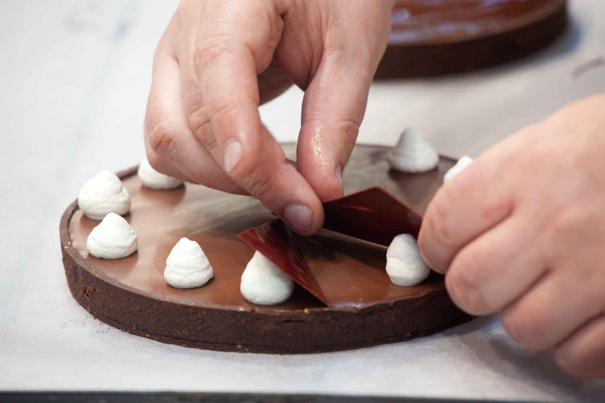 finitura crostata cioccolato