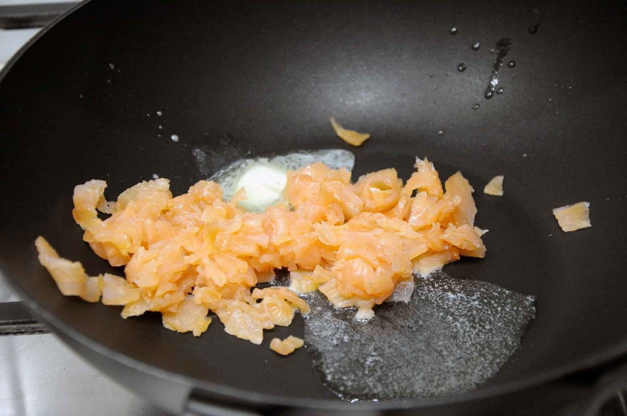 farfalle al salmone con panna ricetta scientifica