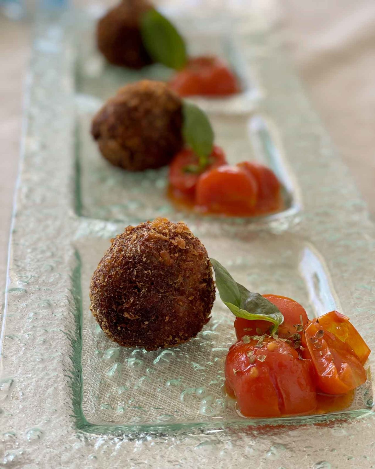 polpette di melanzane come stuzzichini aperitivo