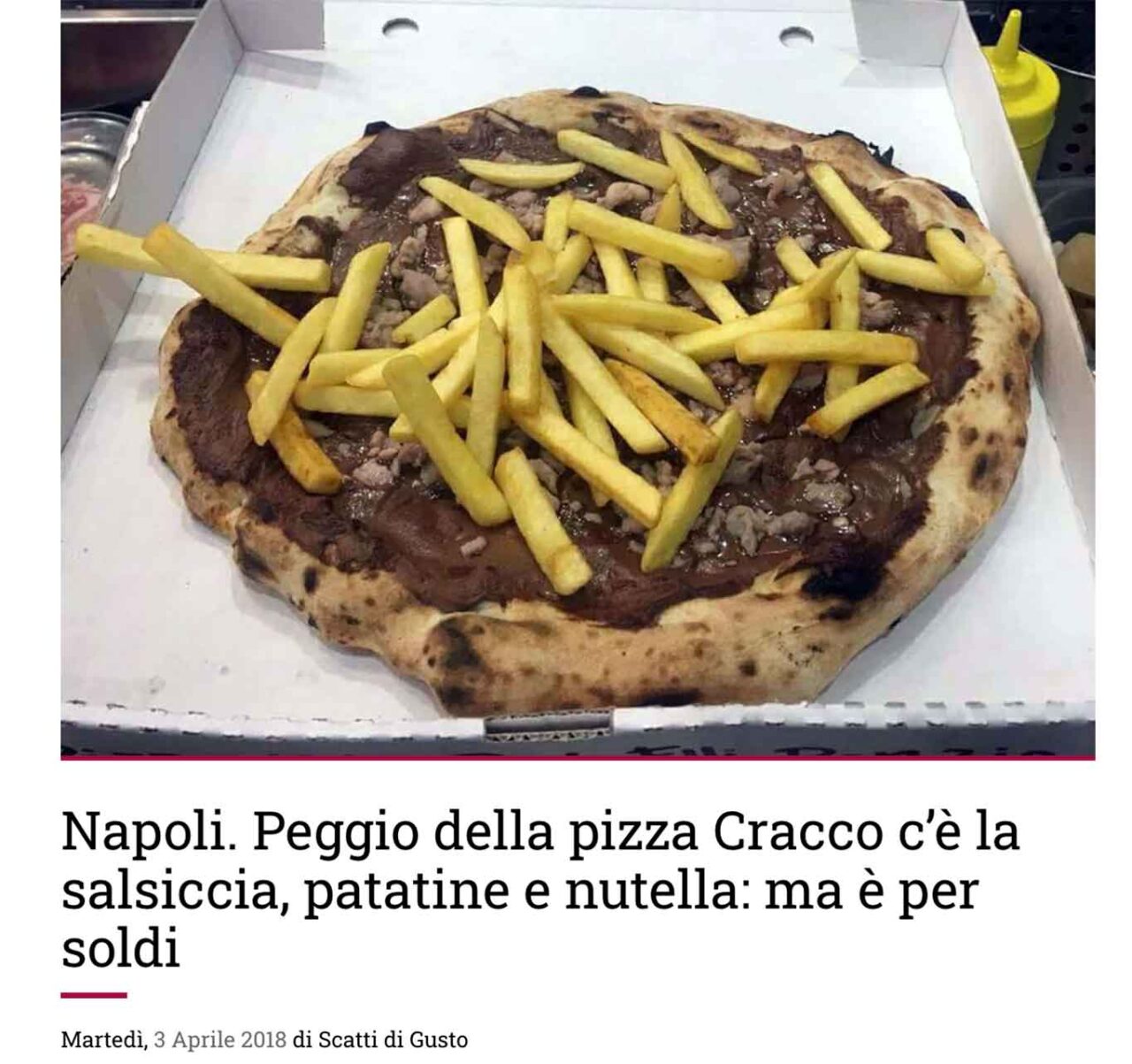 pizza Errico Porzio su Scatti di Gusto