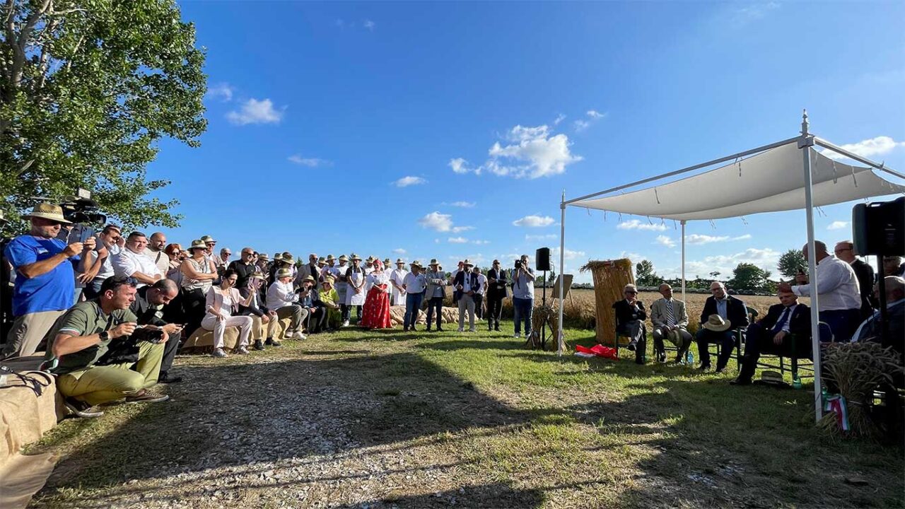 la conferenza del Presidente della Camera dei Deputati e del Ministro dell'Agricoltura al Capodanno del Mugnaio 2023