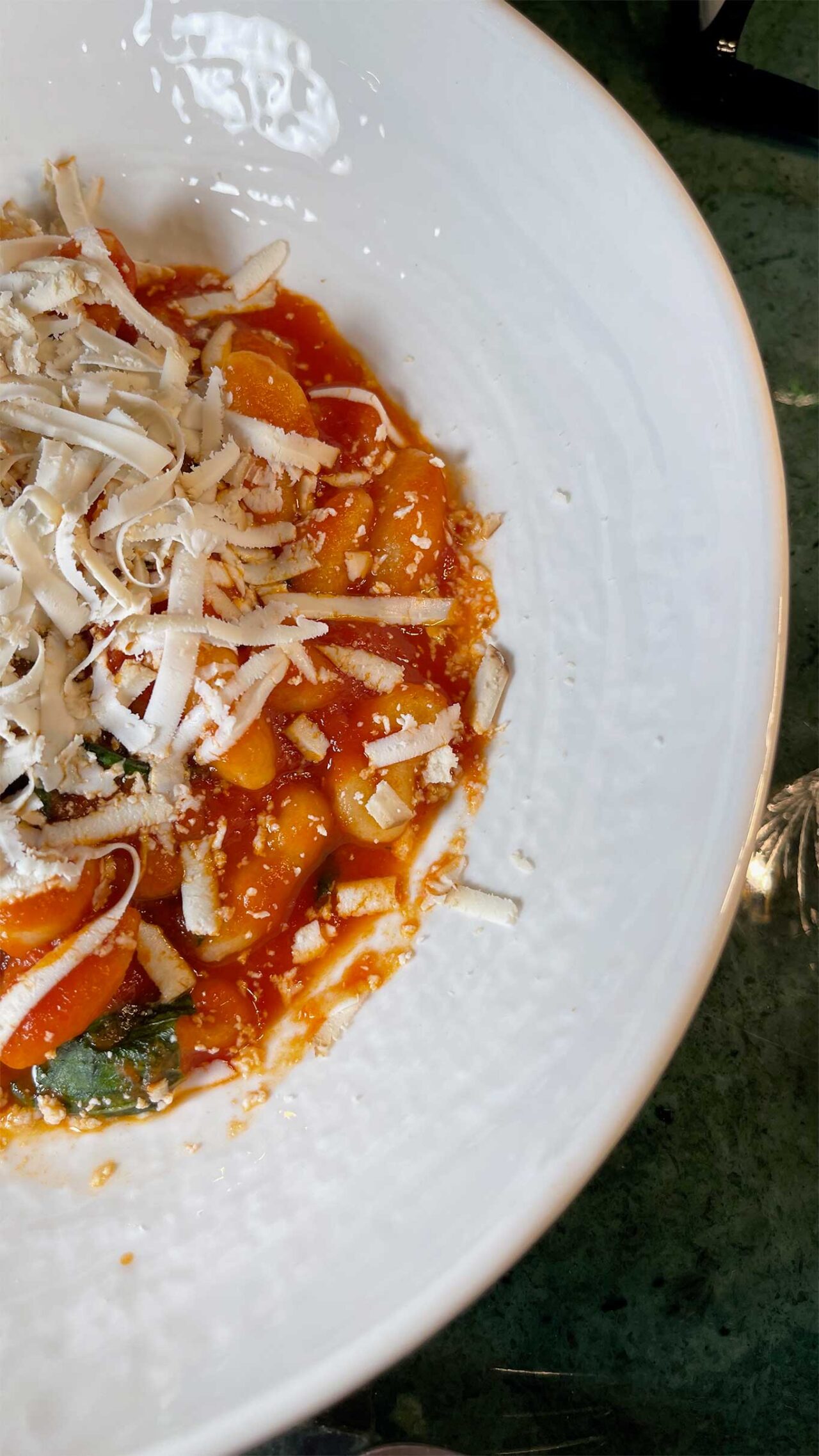 i cavatelli al ristorante Gioia a Salerno 