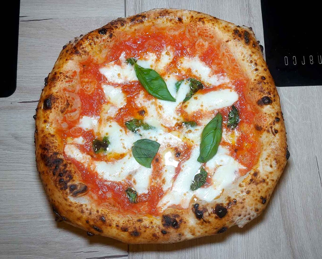 la pizza margherita di Carlo Sammarco nella Top Five dei Pizzaioli