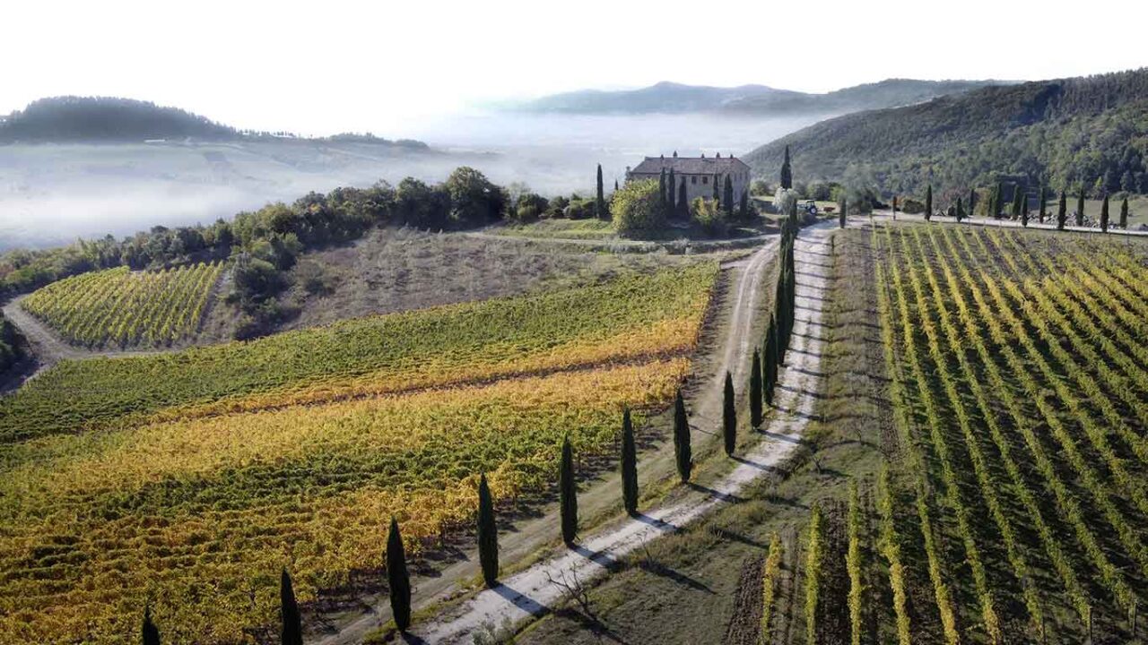 Colline Albelle al cambio di stagione