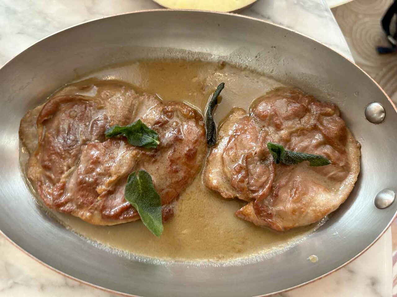 Gloria Osteria a Milano in Brera: saltimbocca alla romana