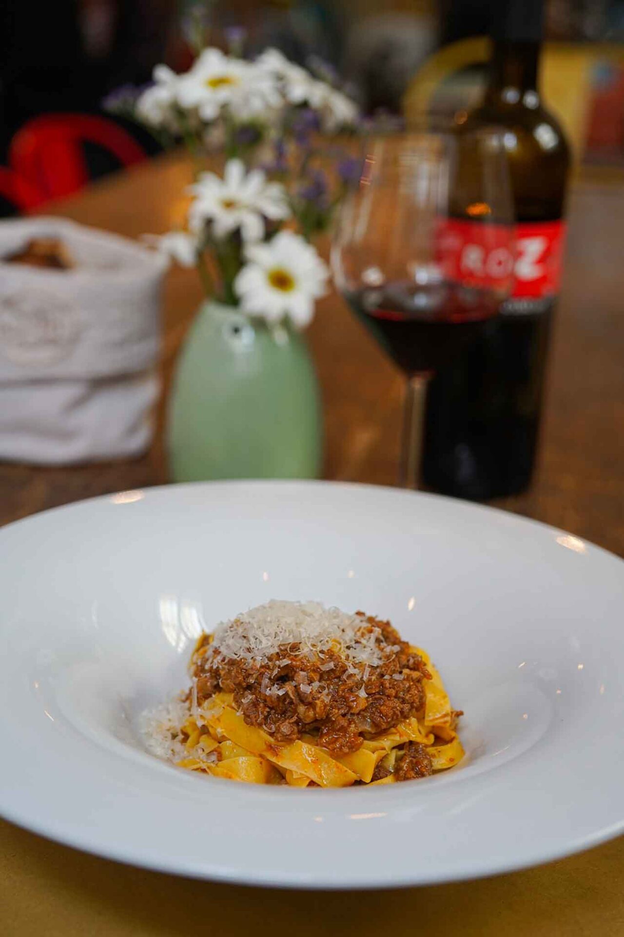 le tagliatelle del bistrot Mimì e Cocotte a Trieste