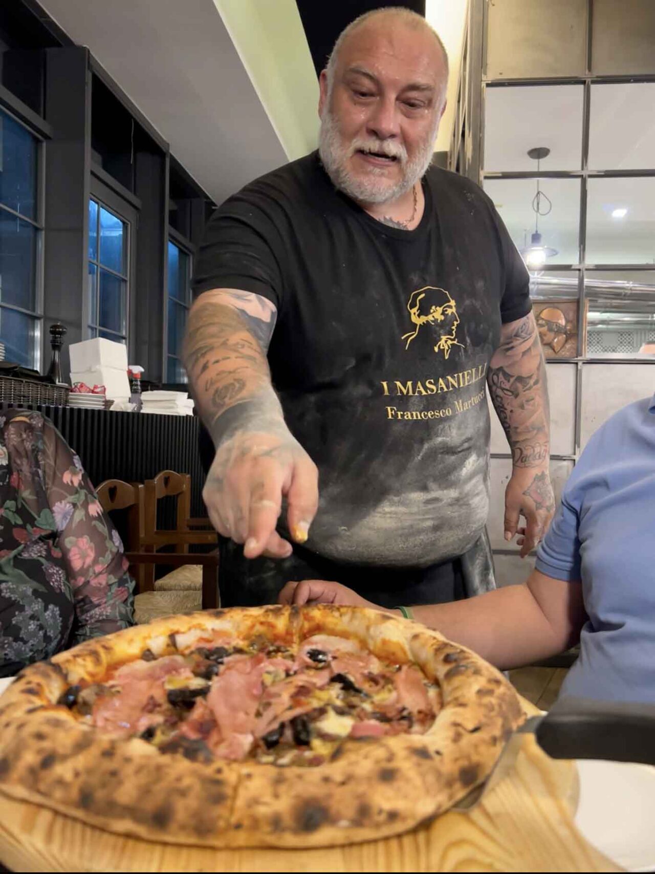 la capricciosa della pizzeria I Masanielli di Francesco Martucci a Caserta al Campionato della Pizza