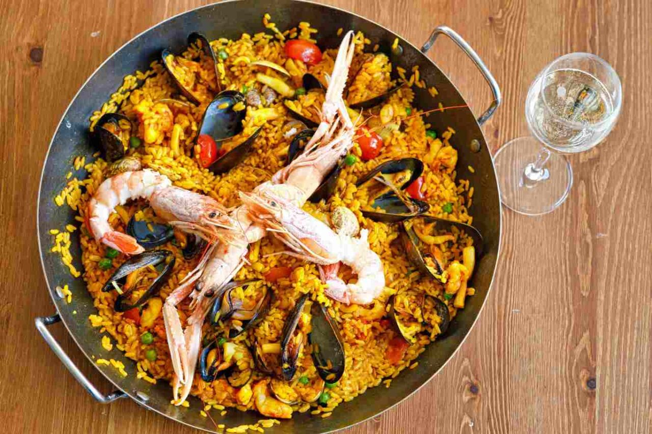 paella de mariscos trattoria nautilus milano